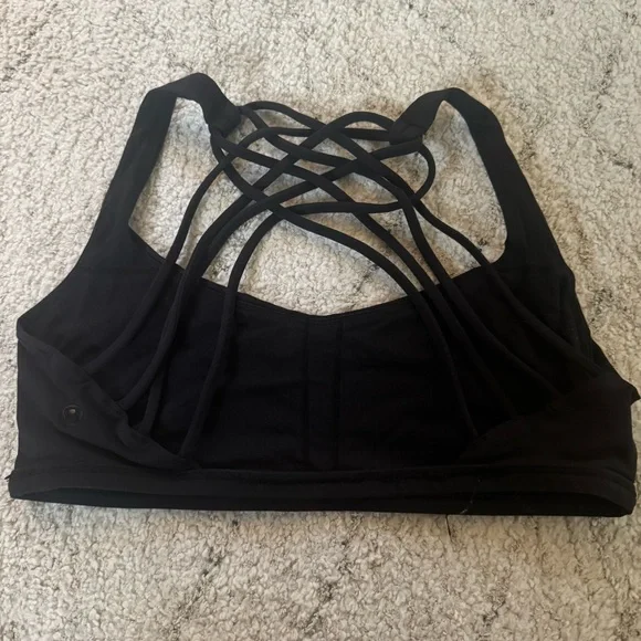 Lululemon Black Free To Be Wild Bra - Picture 2 of 3